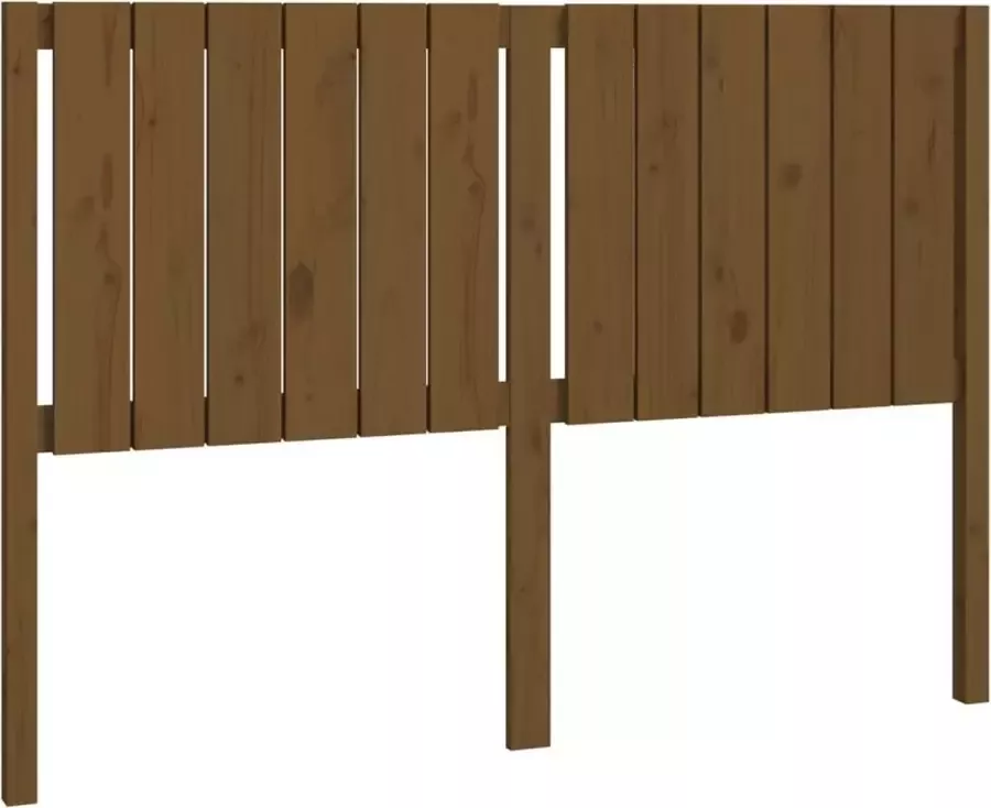 Dolce Vita La Hoofdbord 145 5x4x100 cm massief grenenhout honingbruin