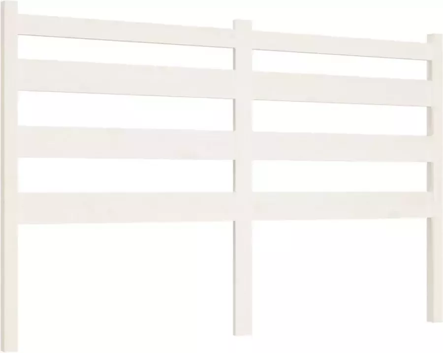 Dolce Vita La Hoofdbord 166x4x100 cm massief grenenhout wit - Foto 2