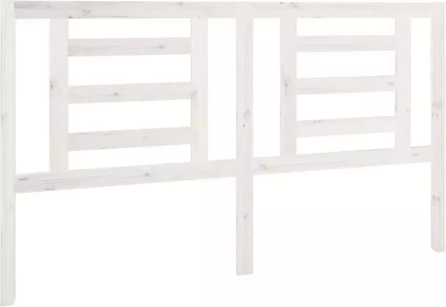 Dolce Vita La Hoofdbord 166x4x100 cm massief grenenhout wit