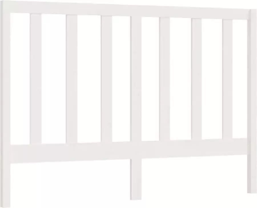 Dolce Vita La Hoofdbord 166x4x100 cm massief grenenhout wit