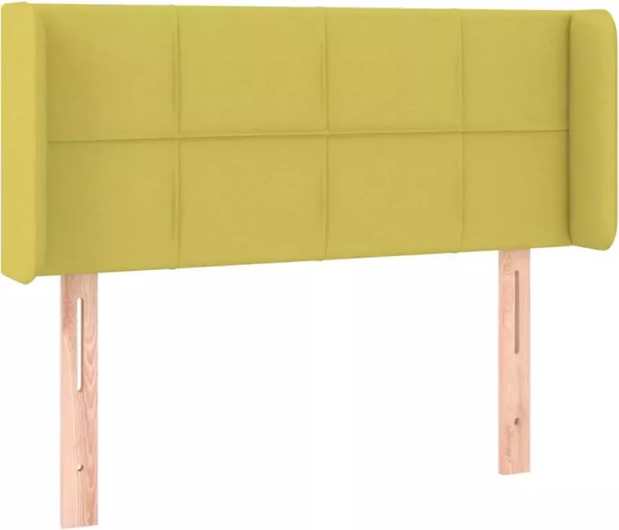 Dolce Vita La Hoofdbord met randen 103x16x78 88 cm stof groen