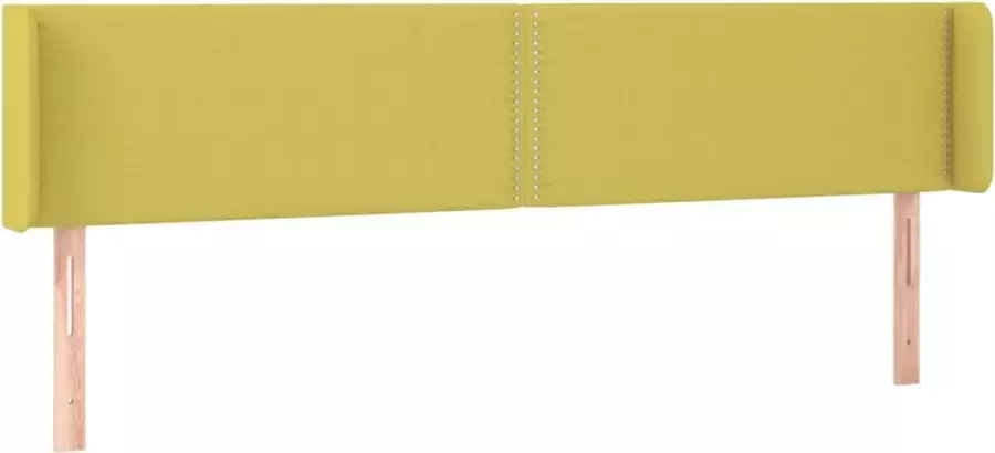 Dolce Vita La Hoofdbord met randen 183x16x78 88 cm stof groen