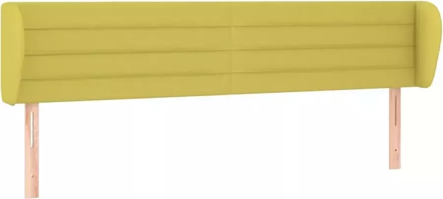 Dolce Vita La Hoofdbord met randen 183x23x78 88 cm stof groen