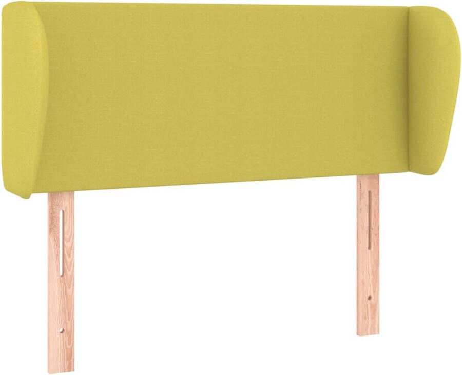 Dolce Vita La Hoofdbord met randen 93x23x78 88 cm stof groen