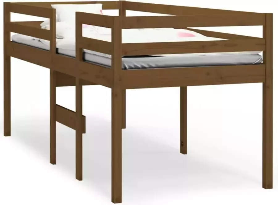 Dolce Vita La Hoogslaper massief grenenhout honingbruin 75x190 cm