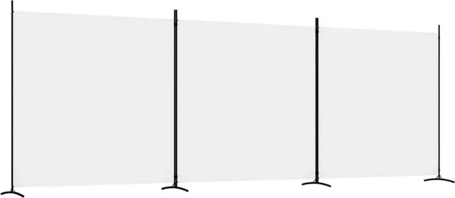 Dolce Vita La Kamerscherm met 3 panelen 525x180 cm stof wit