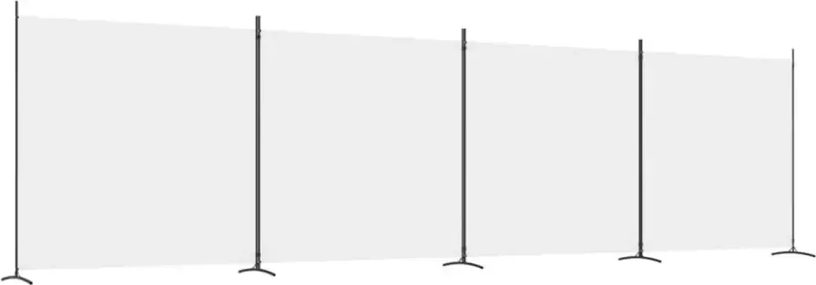 Dolce Vita La Kamerscherm met 4 panelen 698x180 cm stof wit