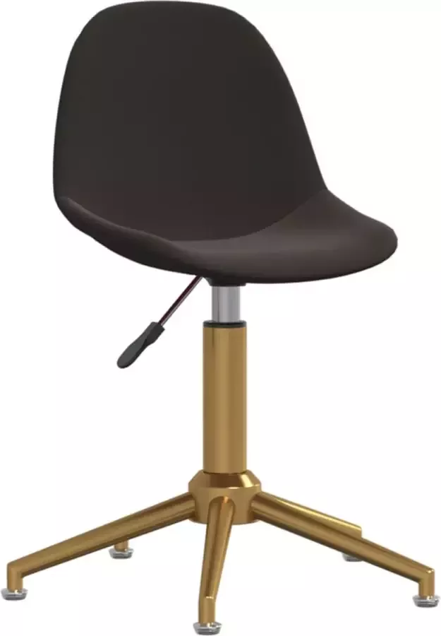 Dolce Vita La Kantoorstoel draaibaar fluweel donkergrijs - Foto 12