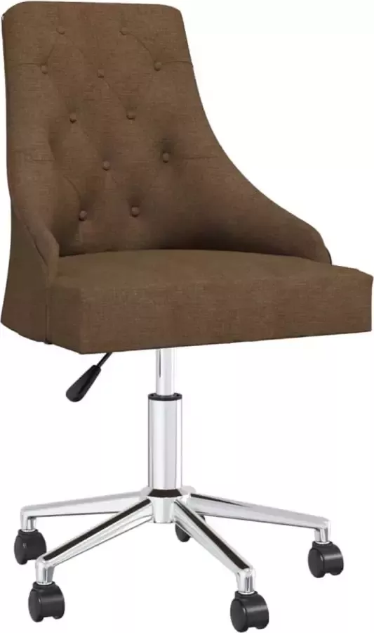 Dolce Vita La Kantoorstoel draaibaar stof bruin - Foto 6