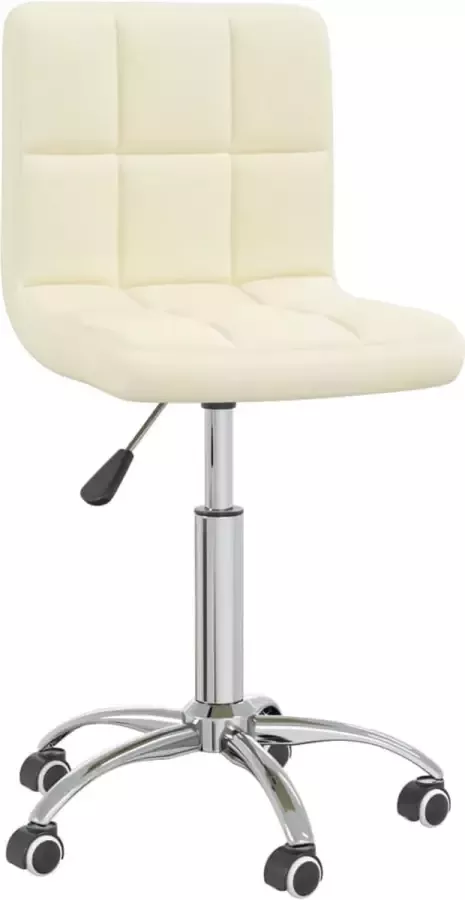 Dolce Vita La Kantoorstoel draaibaar stof crèmekleurig - Foto 3