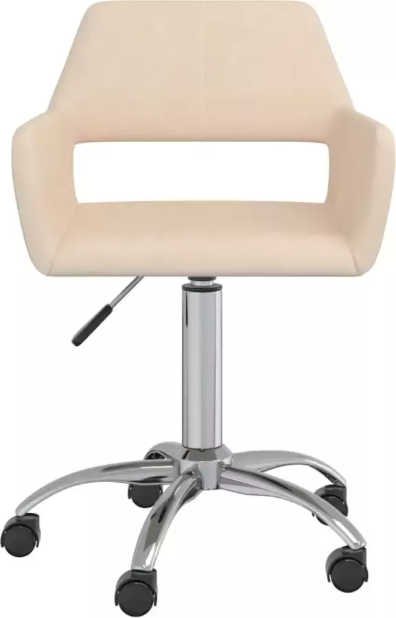 Dolce Vita La Kantoorstoel draaibaar stof crèmekleurig - Foto 2