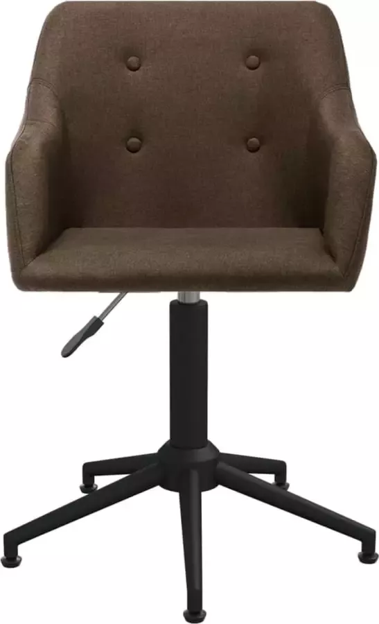 Dolce Vita La Kantoorstoel draaibaar stof donkerbruin - Foto 5