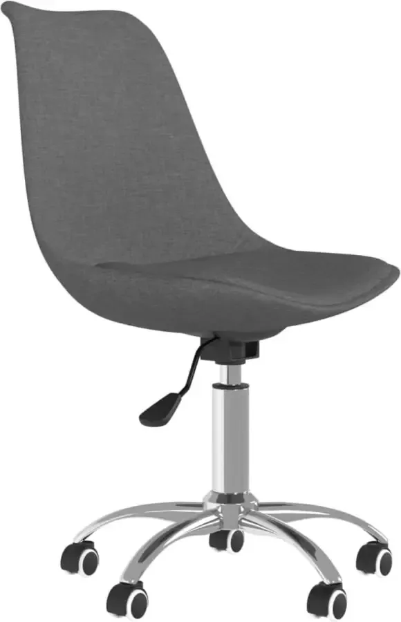 Dolce Vita La Kantoorstoel draaibaar stof donkergrijs - Foto 7
