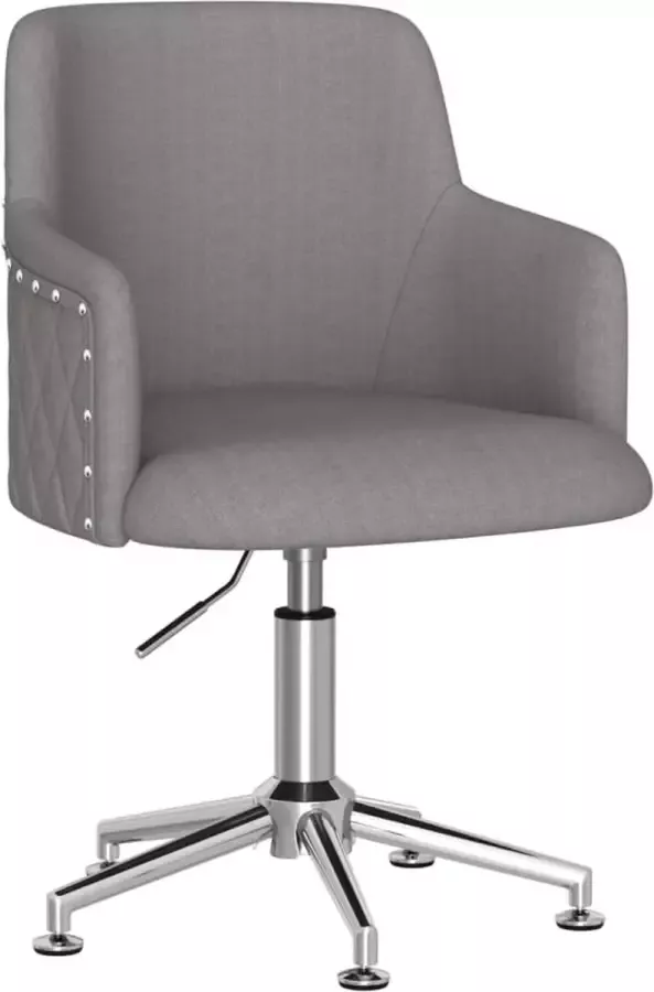 Dolce Vita La Kantoorstoel draaibaar stof donkergrijs - Foto 6