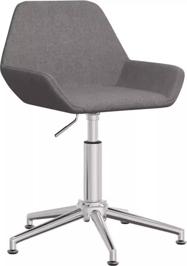 Dolce Vita La Kantoorstoel draaibaar stof donkergrijs - Foto 4