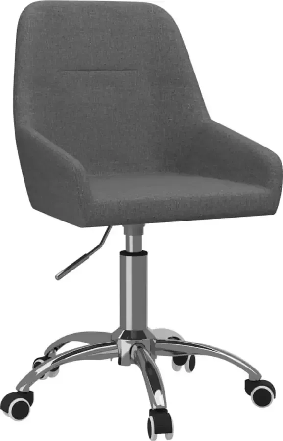 Dolce Vita La Kantoorstoel draaibaar stof donkergrijs - Foto 8