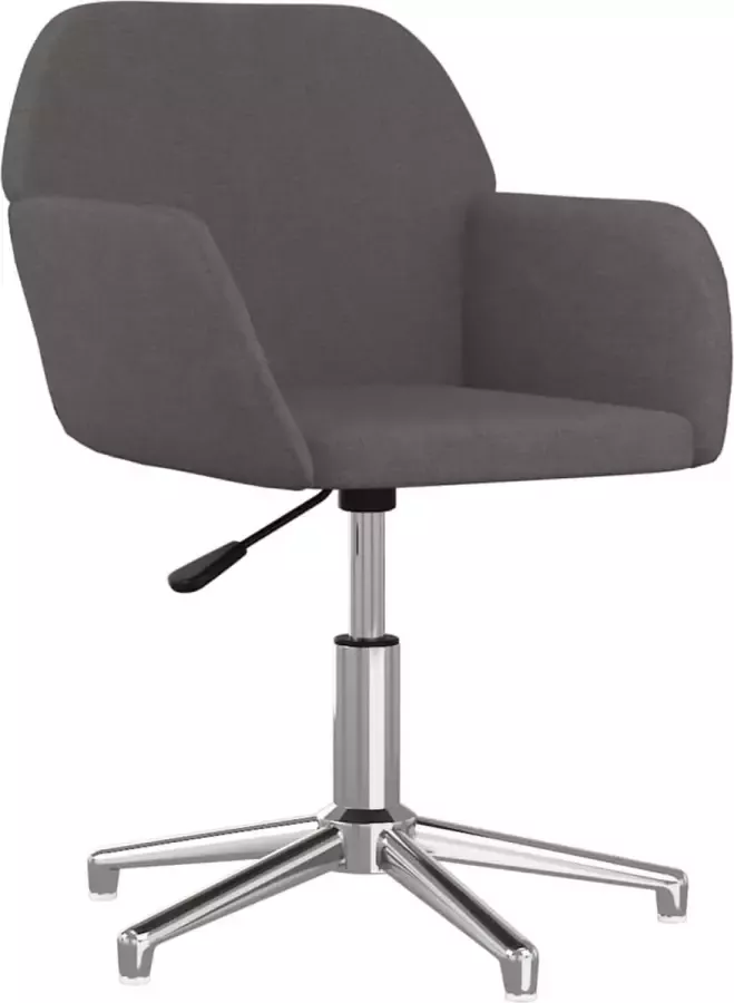 Dolce Vita La Kantoorstoel draaibaar stof donkergrijs - Foto 2