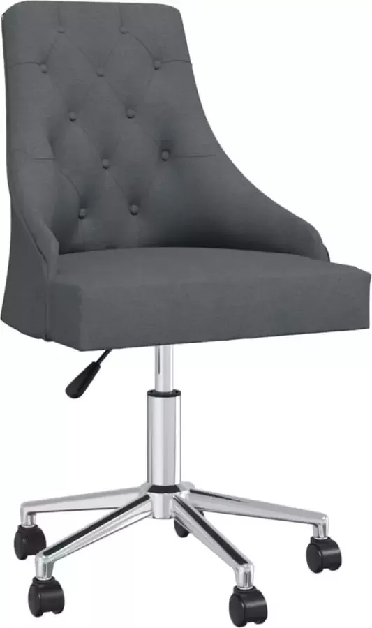 Dolce Vita La Kantoorstoel draaibaar stof donkergrijs - Foto 10