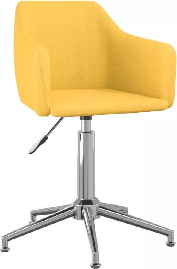 Dolce Vita La Kantoorstoel draaibaar stof geel