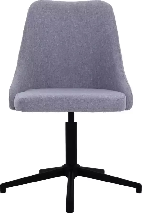 Dolce Vita La Kantoorstoel draaibaar stof lichtgrijs - Foto 3