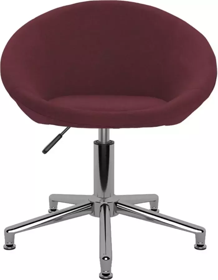 Dolce Vita La Kantoorstoel draaibaar stof paars