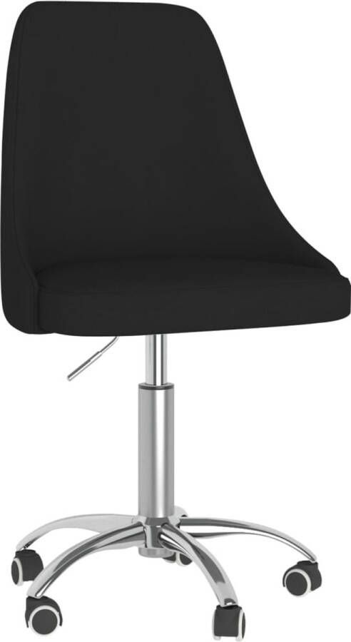 Dolce Vita La Kantoorstoel draaibaar stof zwart