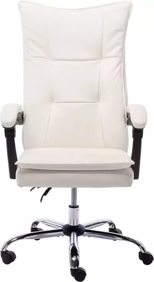 Dolce Vita La Kantoorstoel kunstleer crèmekleurig - Foto 2