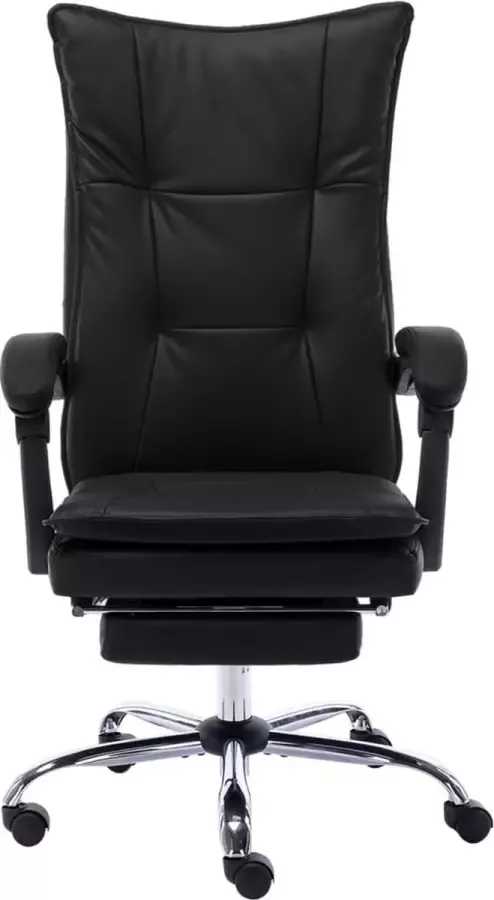 Prolenta Premium INFIORI Kantoorstoel kunstleer zwart - Foto 1