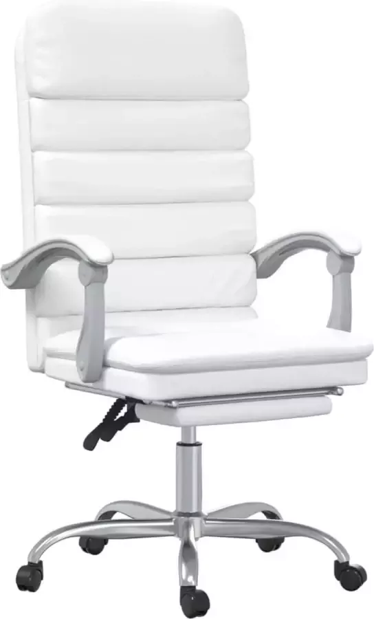 Dolce Vita La Kantoorstoel massage verstelbaar kunstleer wit