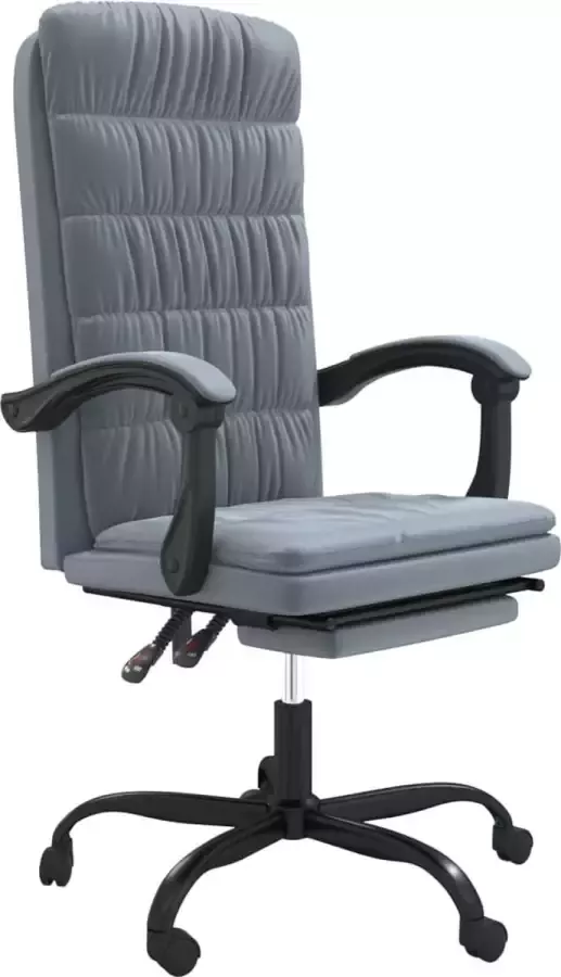 Dolce Vita La Kantoorstoel verstelbaar fluweel donkergrijs