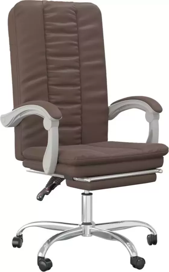 Dolce Vita La Kantoorstoel verstelbaar kunstleer bruin