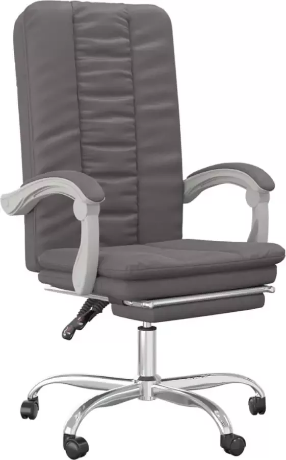 Dolce Vita La Kantoorstoel verstelbaar kunstleer grijs