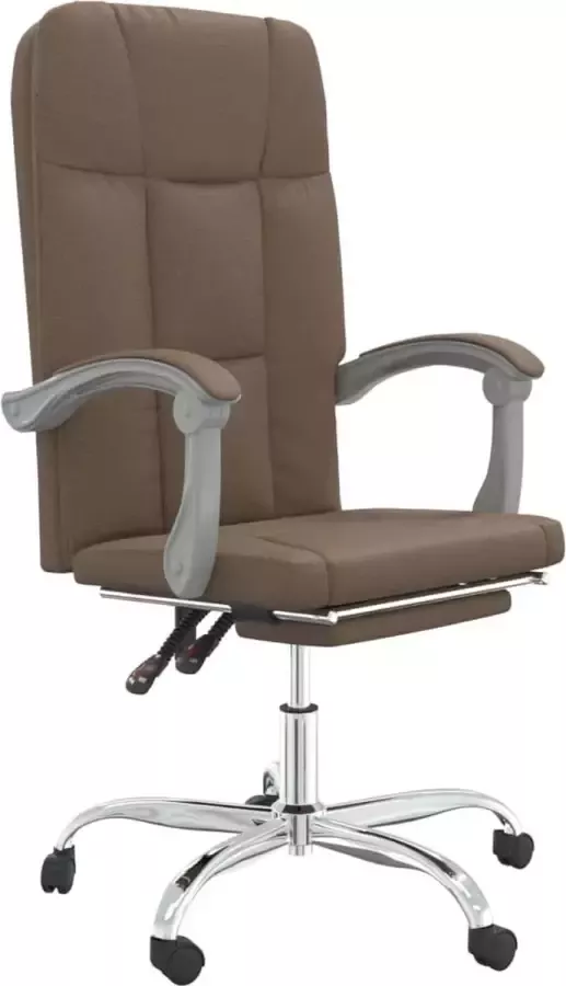 Dolce Vita La Kantoorstoel verstelbaar stof bruin