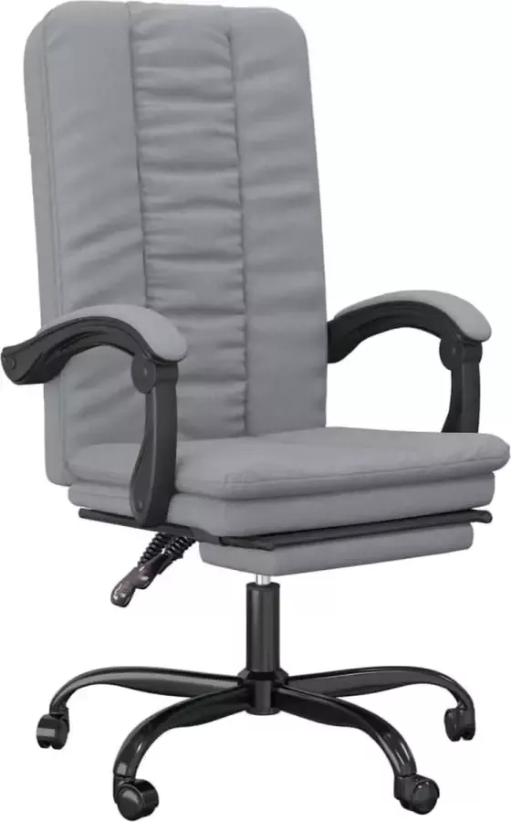 Dolce Vita La Kantoorstoel verstelbaar stof lichtgrijs