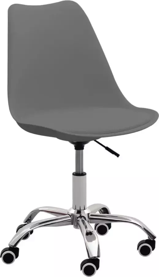 Dolce Vita La Kantoorstoelen 2 st kunstleer grijs