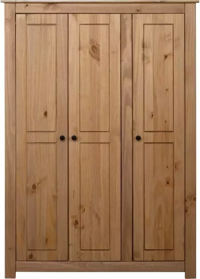 Dolce Vita La Kledingkast 3 deuren Panama Range 118x50x171 5 cm grenenhout