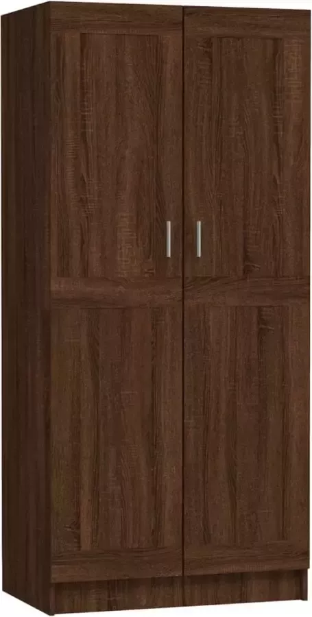 Dolce Vita La Kledingkast 82 5x51 5x180 cm bewerkt hout bruineikenkleurig