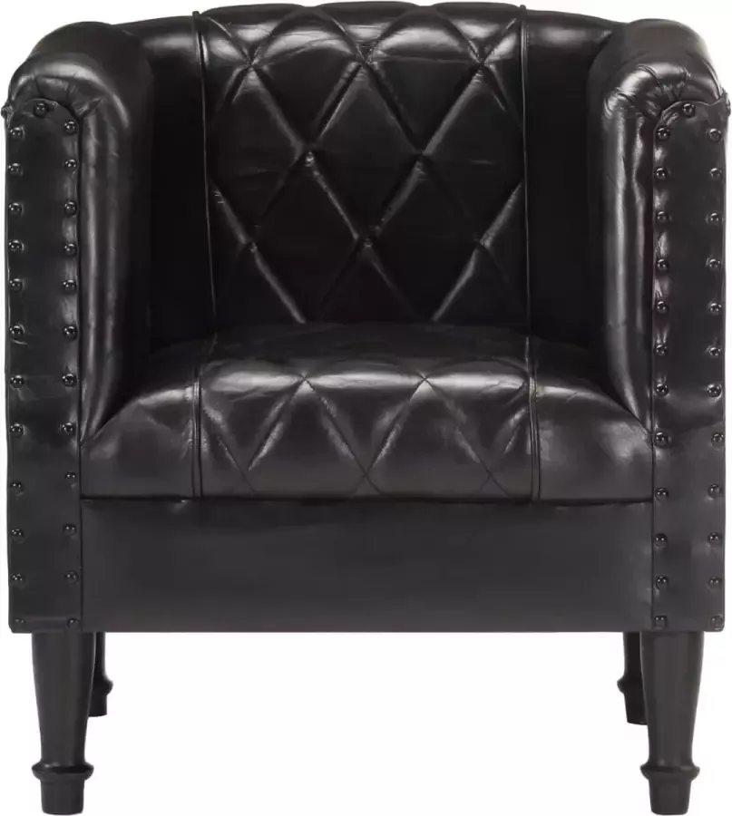 Dolce Vita La Kuipstoel echt geitenleer zwart