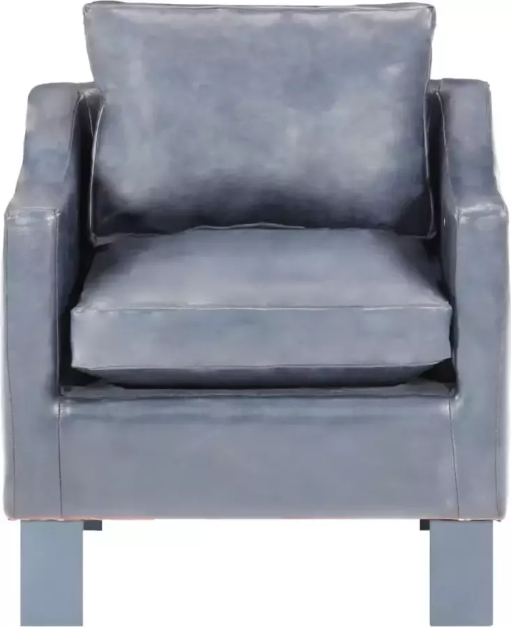 Dolce Vita La Kuipstoel echt leer grijs - Foto 2