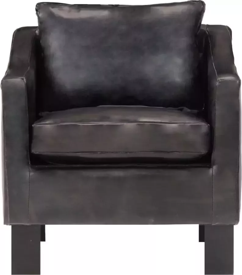 Dolce Vita La Kuipstoel echt leer zwart