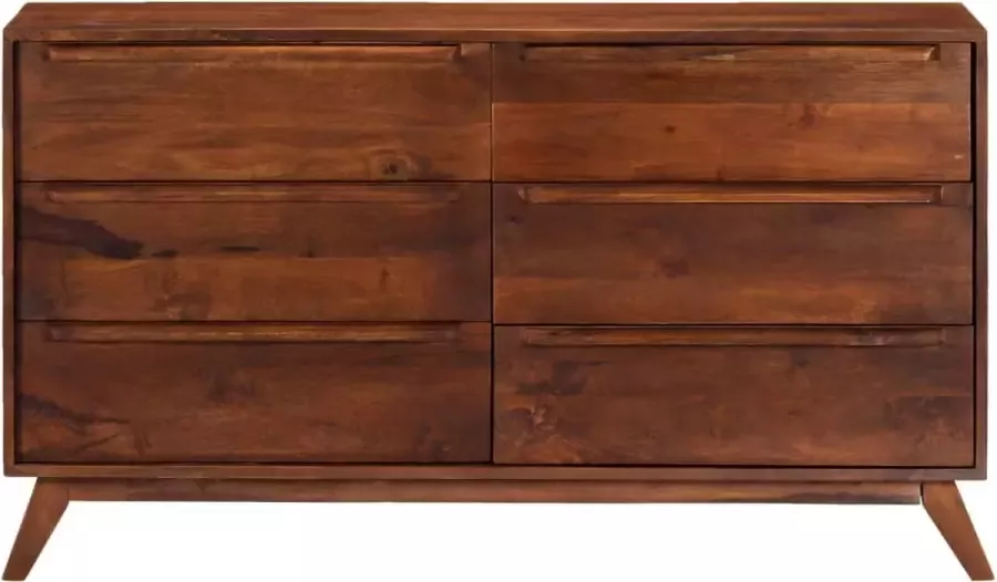 Dolce Vita La Ladekast 140x40x80 cm massief mangohout bruin