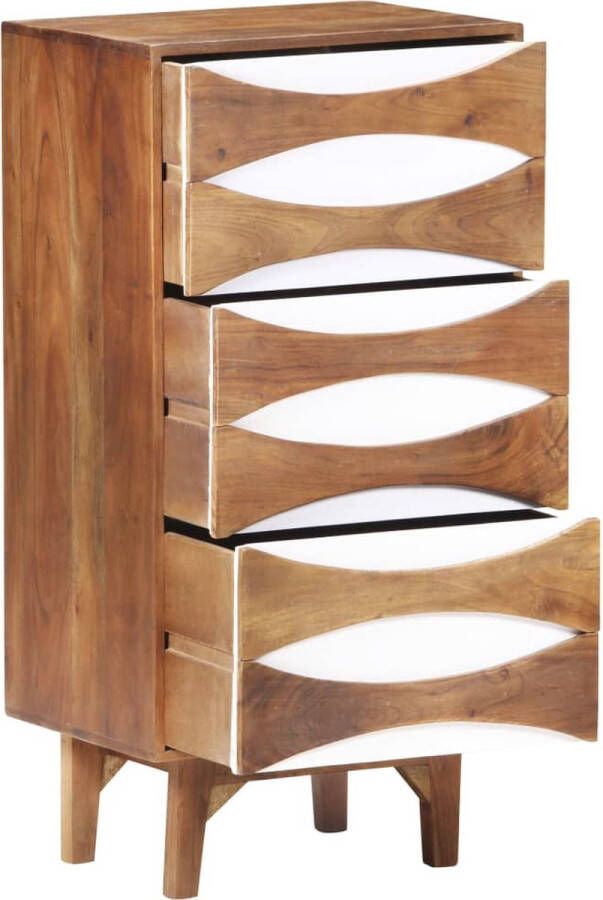 Dolce Vita La Ladekast 43 5x35x90 cm massief acaciahout