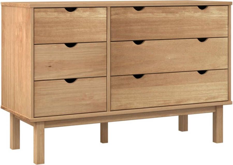 Dolce Vita La Ladekast OTTA 113 5x39 5x73 cm massief grenenhout