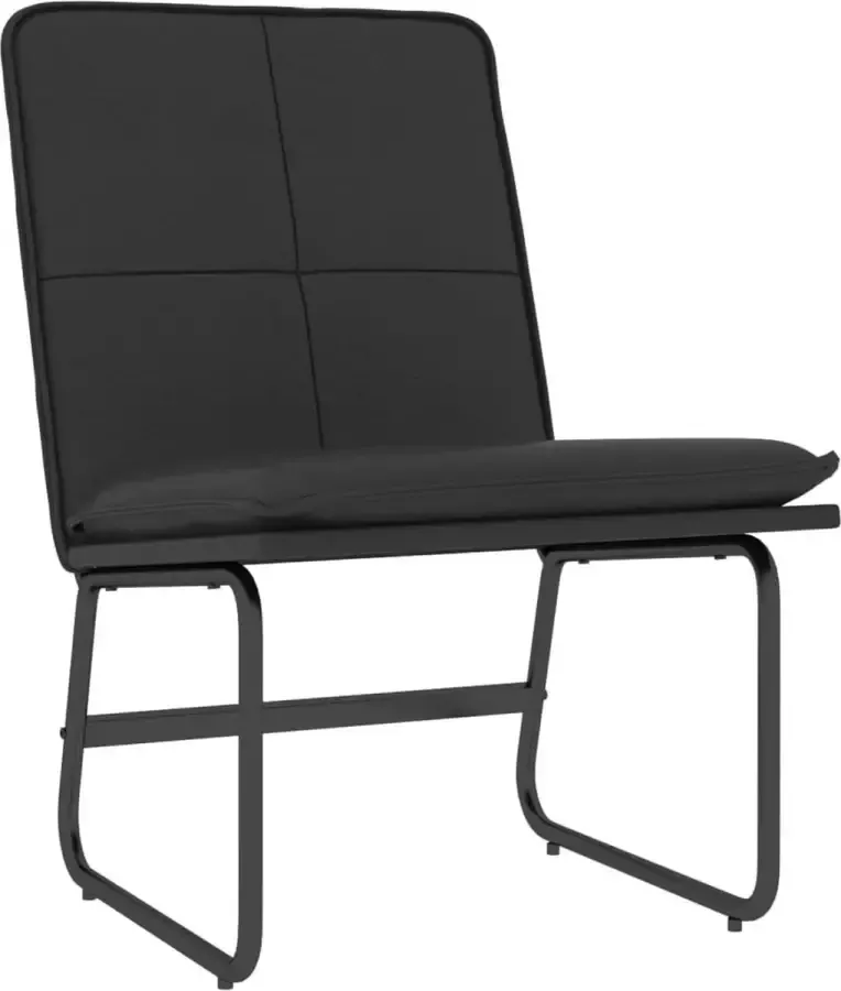 Dolce Vita La Loungestoel 54x75x76 cm kunstleer zwart