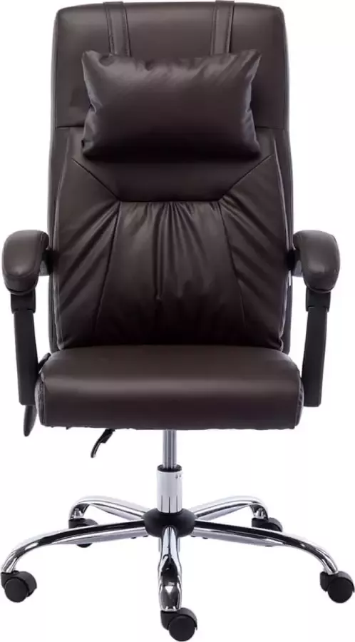 Dolce Vita La Massage kantoorstoel kunstleer bruin - Foto 3