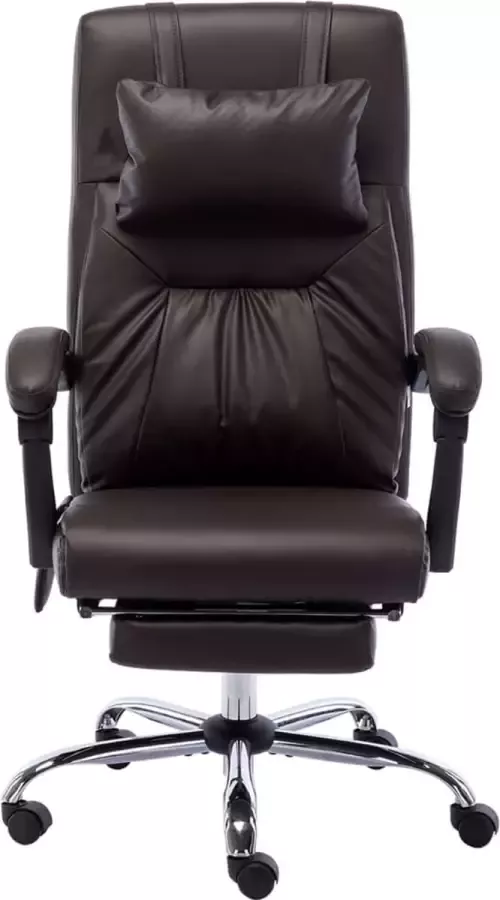 Dolce Vita La Massage kantoorstoel kunstleer bruin - Foto 2