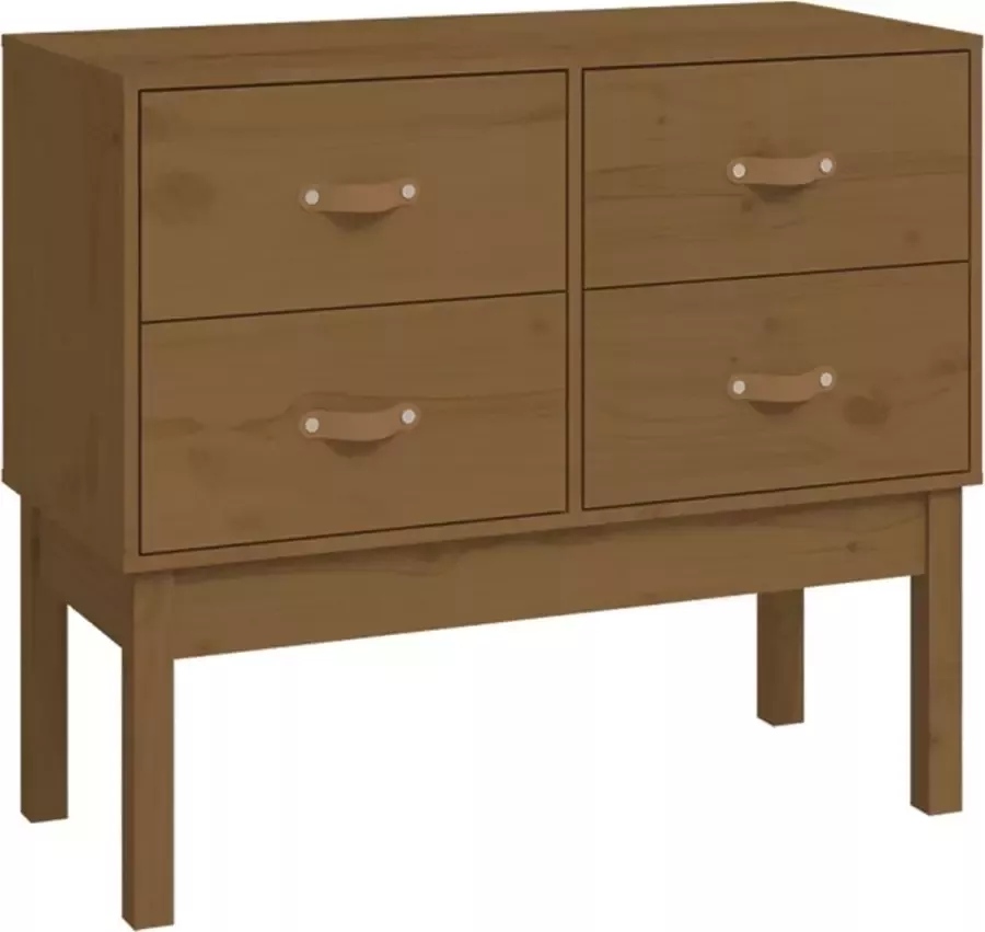 Dolce Vita La Muurkast Plankkast Zwevende kast Opbergwand Wandopberger Wandmeubel met planken 90x40x78 cm massief grenenhout grijs