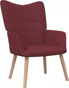 Dolce Vita La Ontspanningsstoel Comfortstoel Ruststoel Loungestoel met voetenZitmeubel Sofa Zitbank Loungebank Hoekbank Relaxbank Loveseat Bank stof taupe