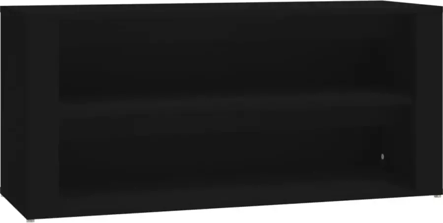 Dolce Vita La Schoenenrek 100x35x45 cm bewerkt hout zwart