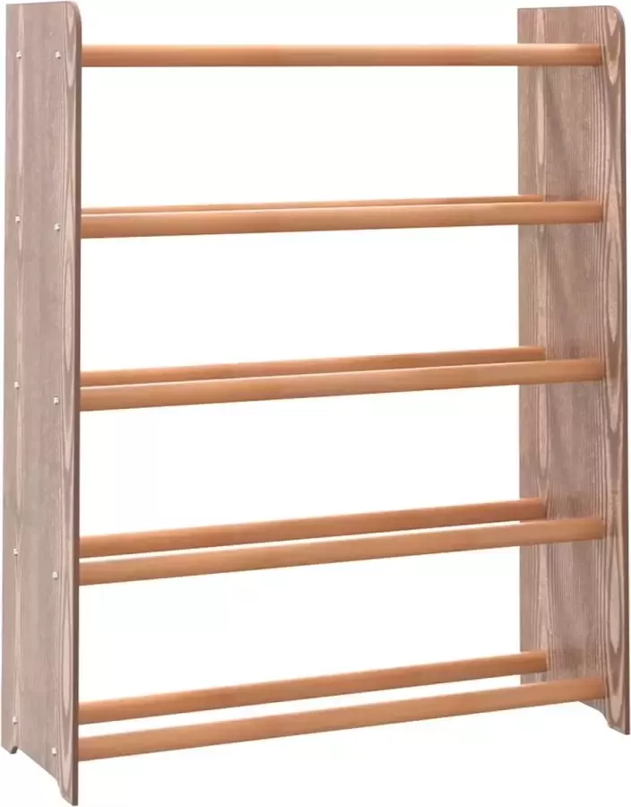 Dolce Vita La Schoenenrek 65x24x81 cm bewerkt hout bruin